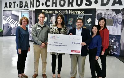First Bank makes donation to Florence One Schools
